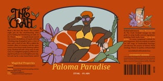 Canned Cocktail Flat Labels