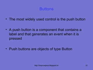 Labels and buttons | PPT