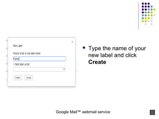 Gmail Labels | PPS
