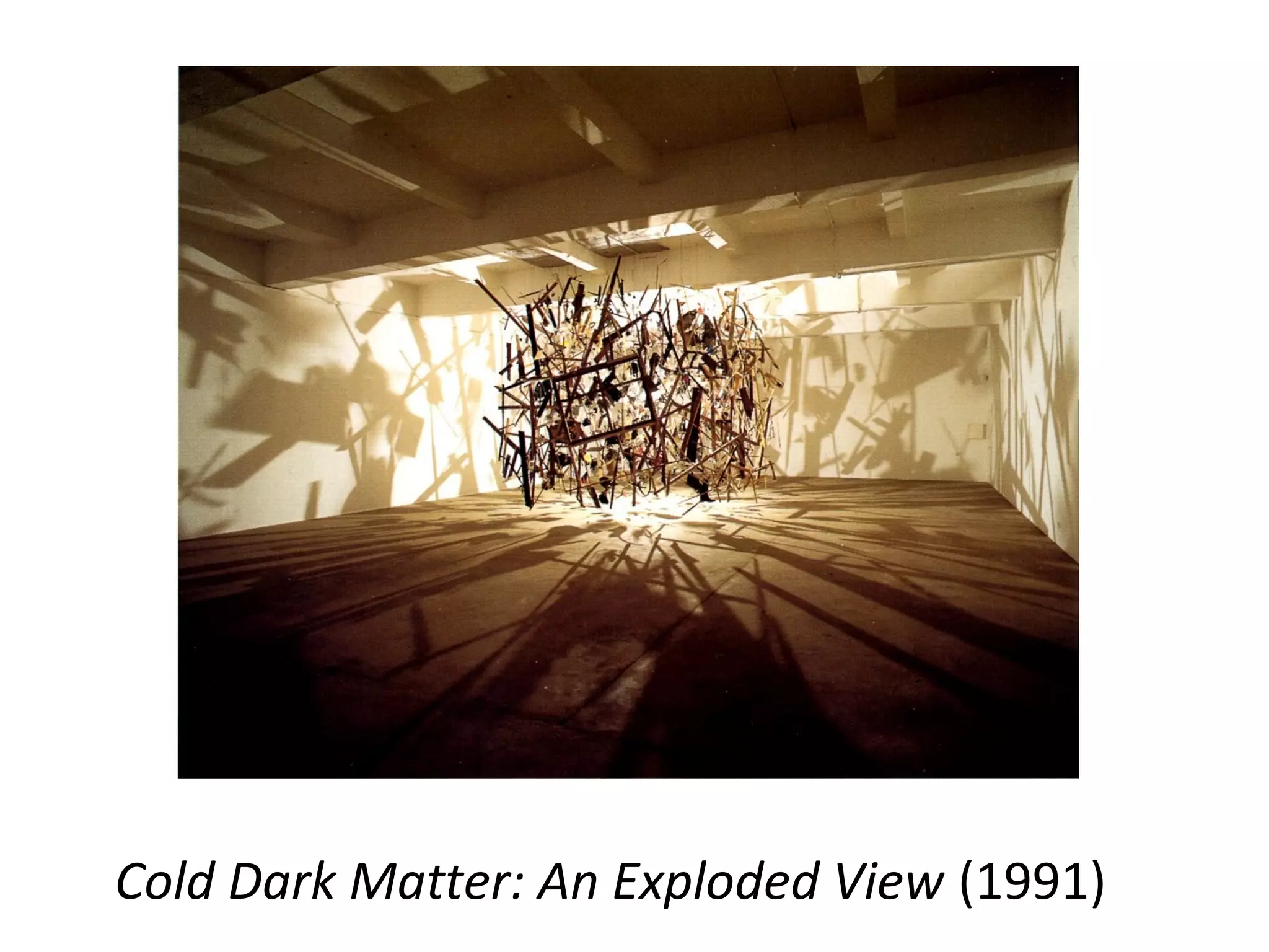 Cold Dark Matter: An Exploded View (1991)
 
