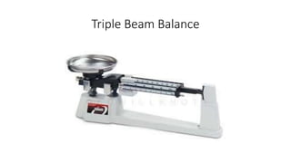 Triple Beam Balance