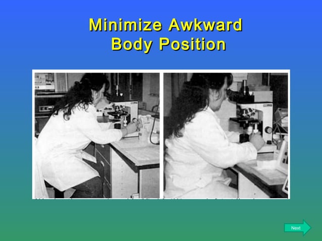 Ergonomics in the Laboratory | PPT