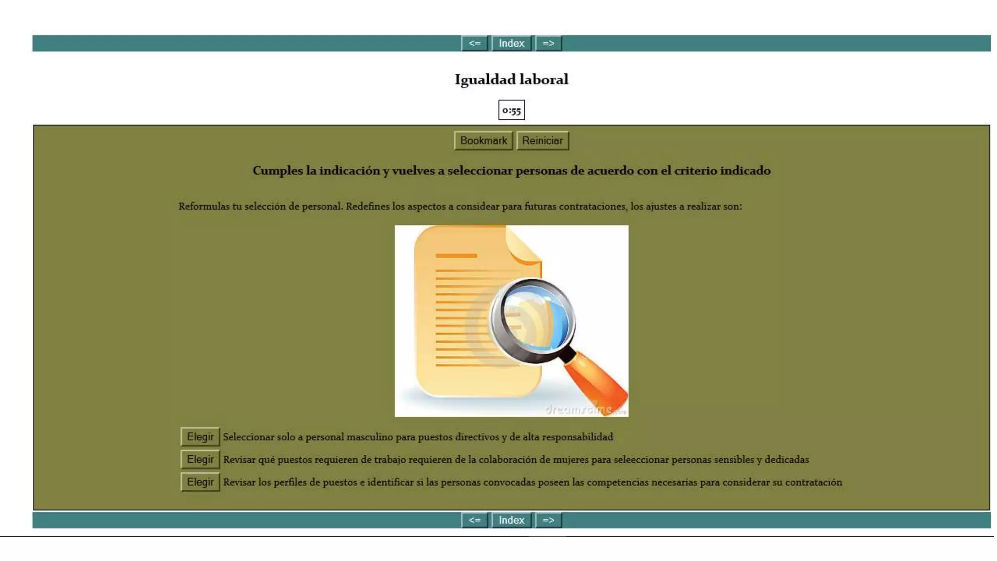 Laberinto Q igualdad