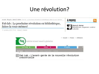 Une révolution?
 