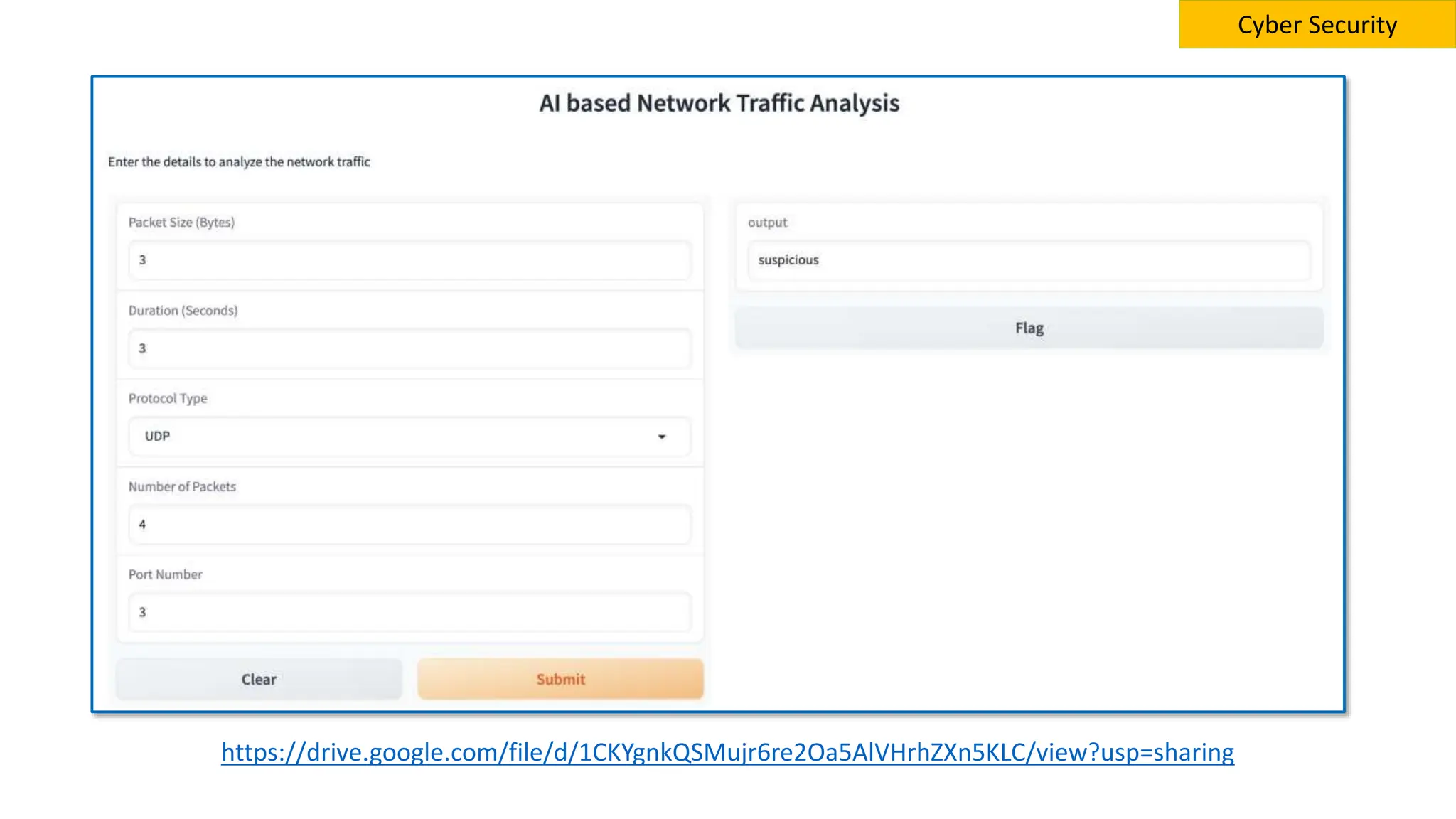 Cyber Security
https://drive.google.com/file/d/1CKYgnkQSMujr6re2Oa5AlVHrhZXn5KLC/view?usp=sharing
 