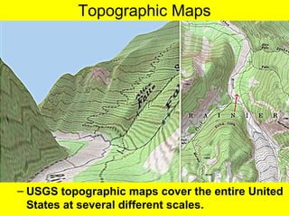 Lab five us geological survey topographic maps & us public | PPT