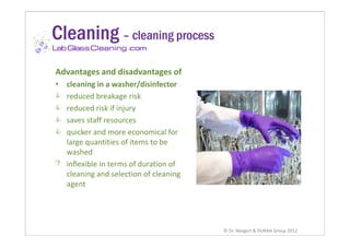 Lab glass cleaning | PPT