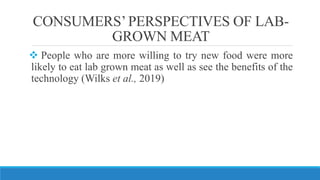 LAB GROWN MEAT.pptxn | PPTX