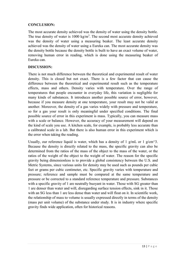 LAB REPORT HYDRAULIC EXP 1 PROPERTIES OF FLUID.