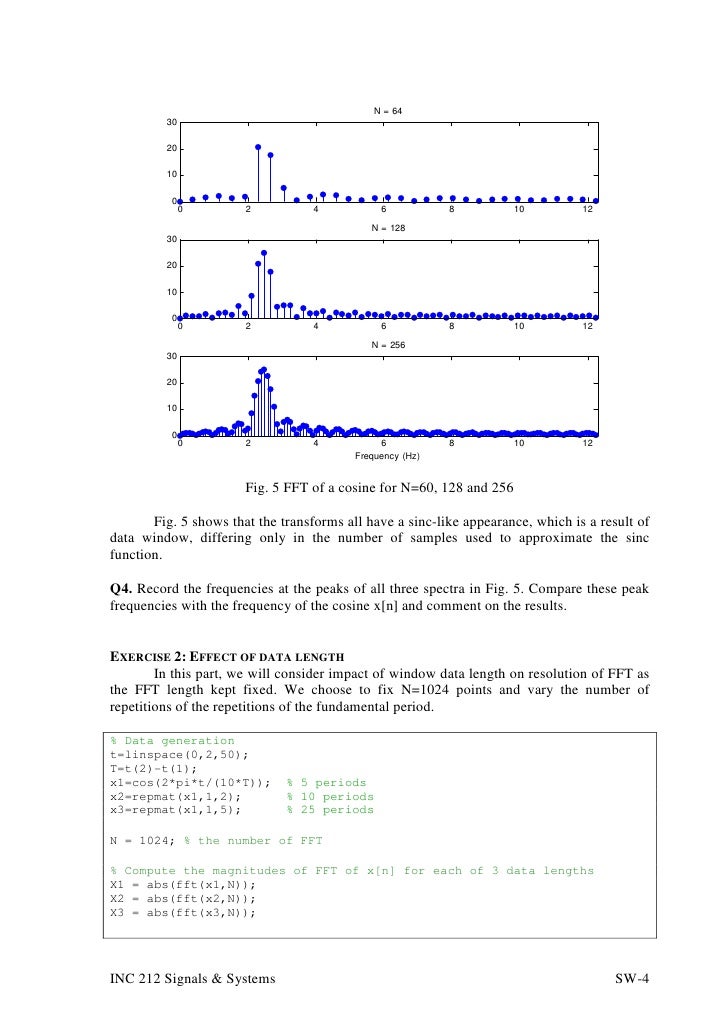 Digital signal processing problems and solutions image