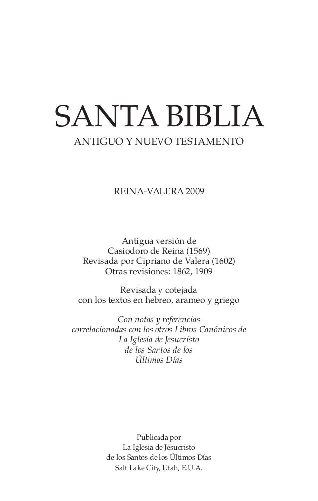 La Biblia 2009 Reina Valera 1960 - 