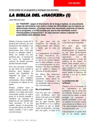 TOP SECRET


Como entrar en un programa y averiguar sus secretos


/$%,%/,$'(/©+$.(5ª, 