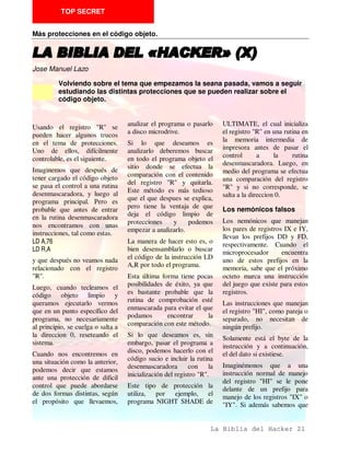 TOP SECRET


Rutinas CM en la zona de variables del Basic.


/$%,%/,$'(/©+$.(5ª9, 