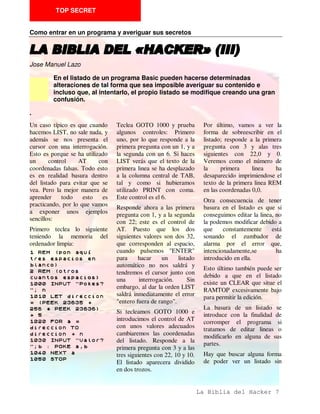 TOP SECRET


Como entrar en un programa y averiguar sus secretos.


/$%,%/,$'(/©+$.(5ª,, 