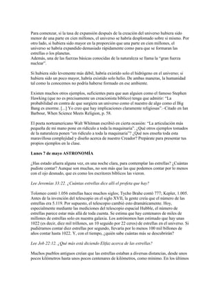 La biblia y la ciencia