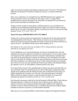 La biblia y la ciencia