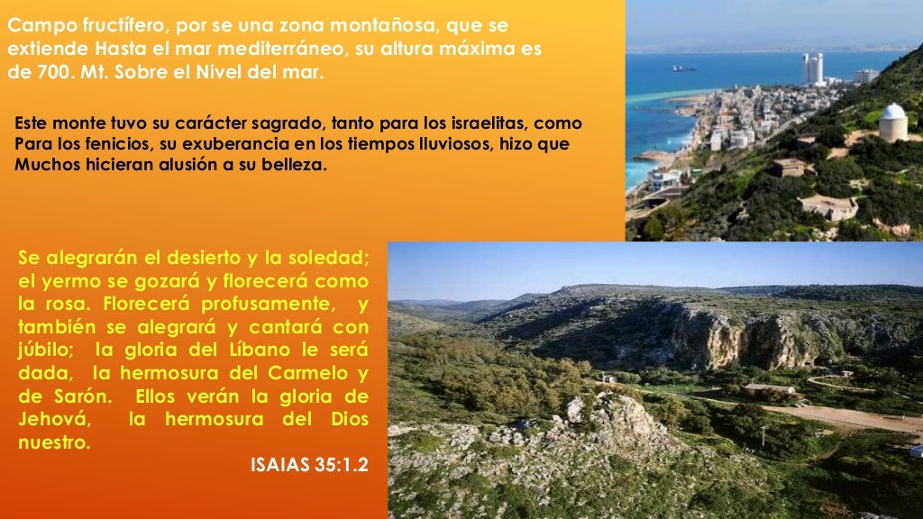 La biblia y sus montes La biblia y sus montes