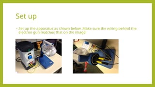 Lab In A Box _ Electron Diffraction experiment | PPTX