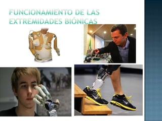 FUNCIONAMIENTO DE LAS EXTREMIDADES BIÓNICAS