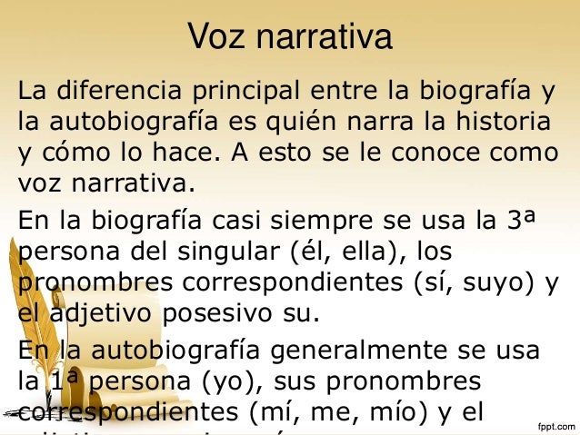 La biografía
