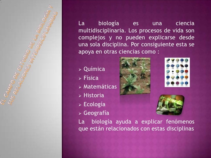 La biologia