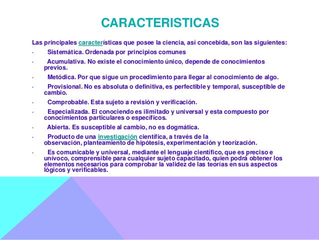 La biologia como ciencia