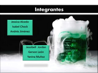 Integrantes
Jessica Alcedo
Isabel Chock
Andrés Jiménez
Jessibell Jordán
Gerson León
Yanina Muñoz
 