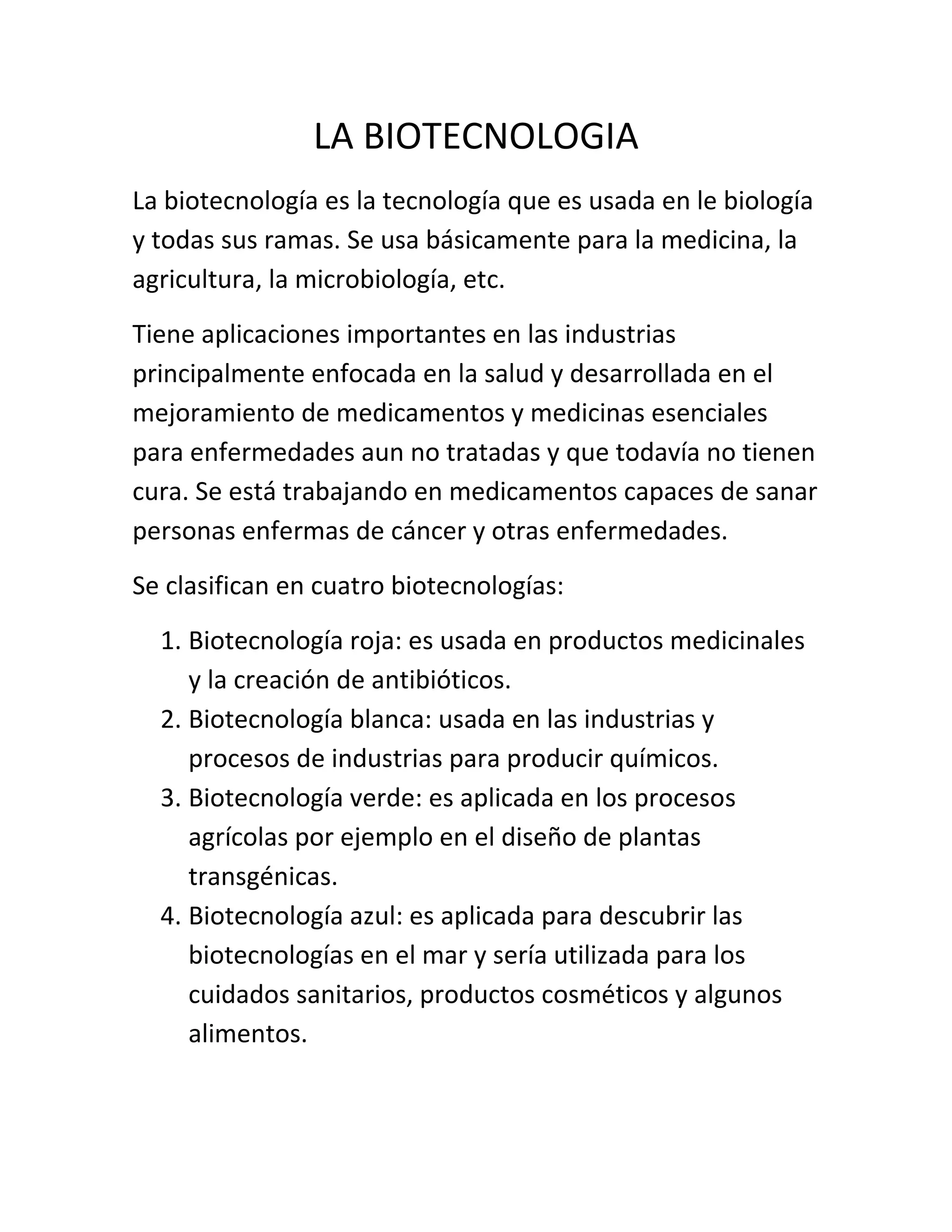 La Biotecnologia PDF Descarga Gratuita la-biotecnologia-pdf-descarga-gratuita
