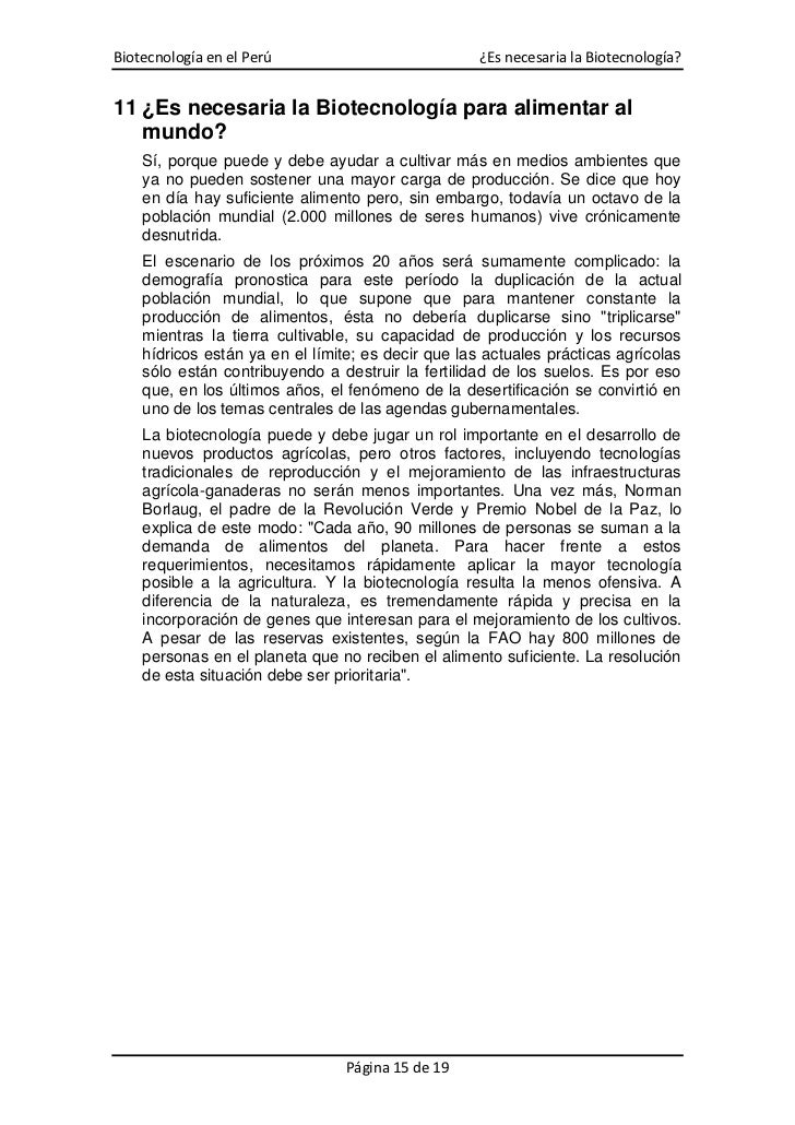 Monografia biotecnologia