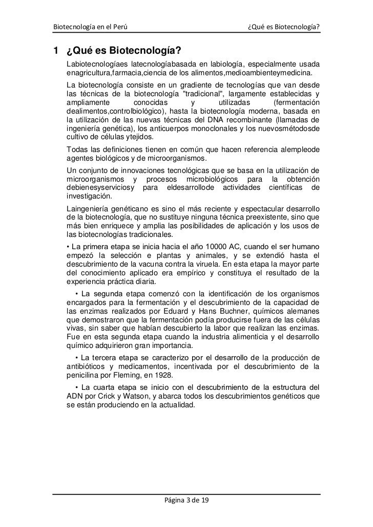 Monografia biotecnologia