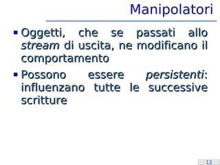 Laboratorio Programmazione: Istruzioni Iterative