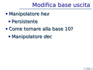 Laboratorio Programmazione: Istruzioni Iterative