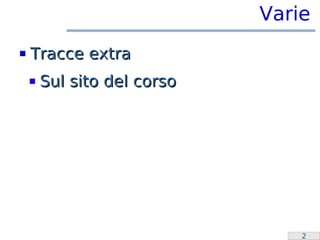 Laboratorio Programmazione: Istruzioni Iterative