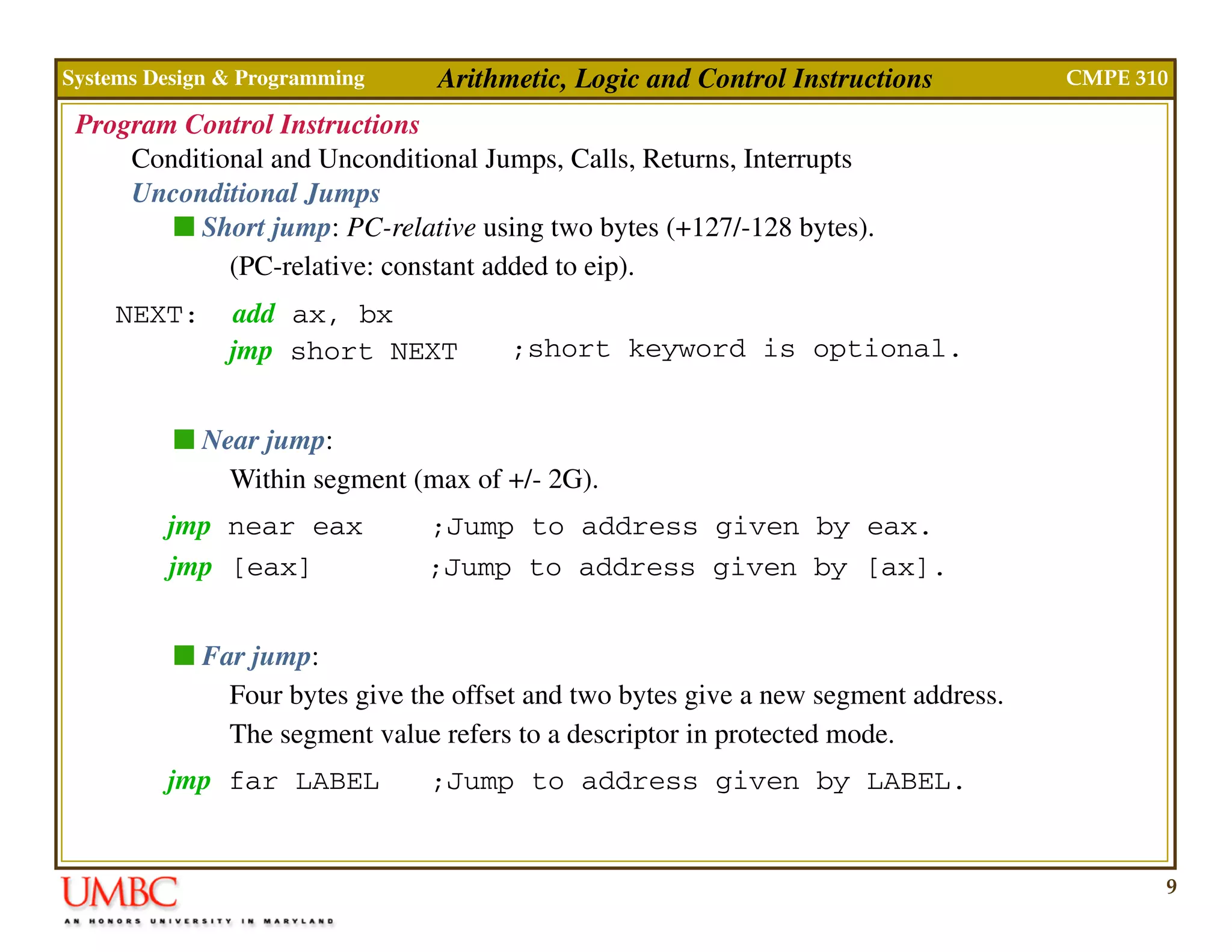 Lab lect03 arith_control | PPT