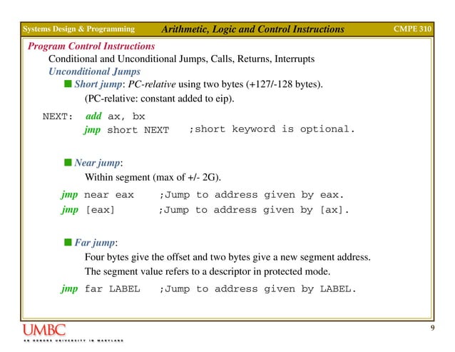 Lab lect03 arith_control | PPT