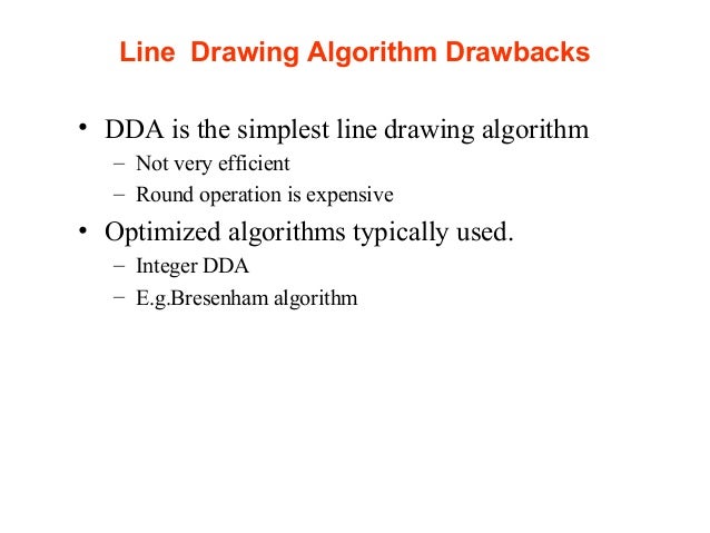 Line Drawing Algorithm In Opengl : Lab lecture line algo