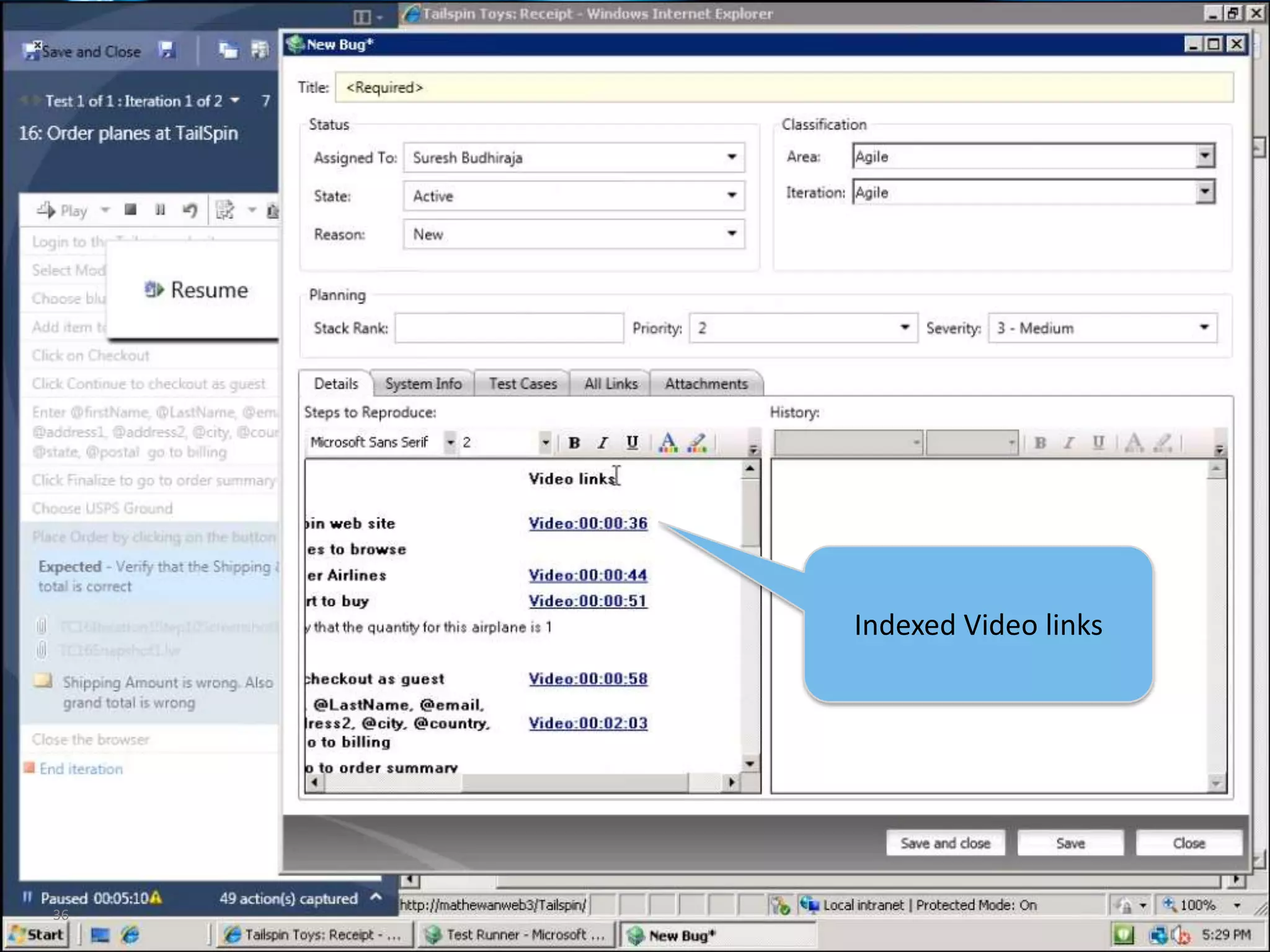 Identification of high-priority tests