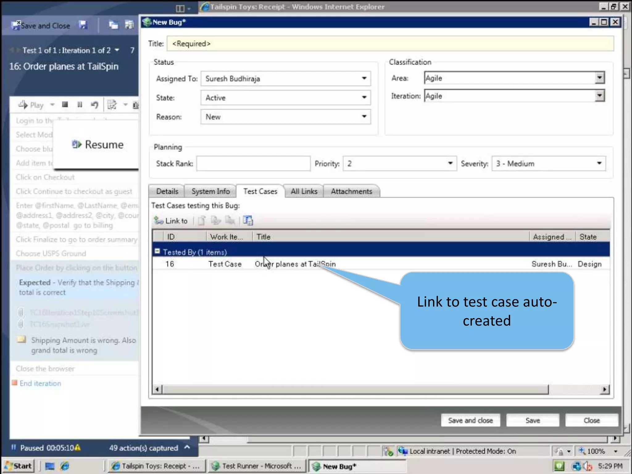 Defect data capture tools