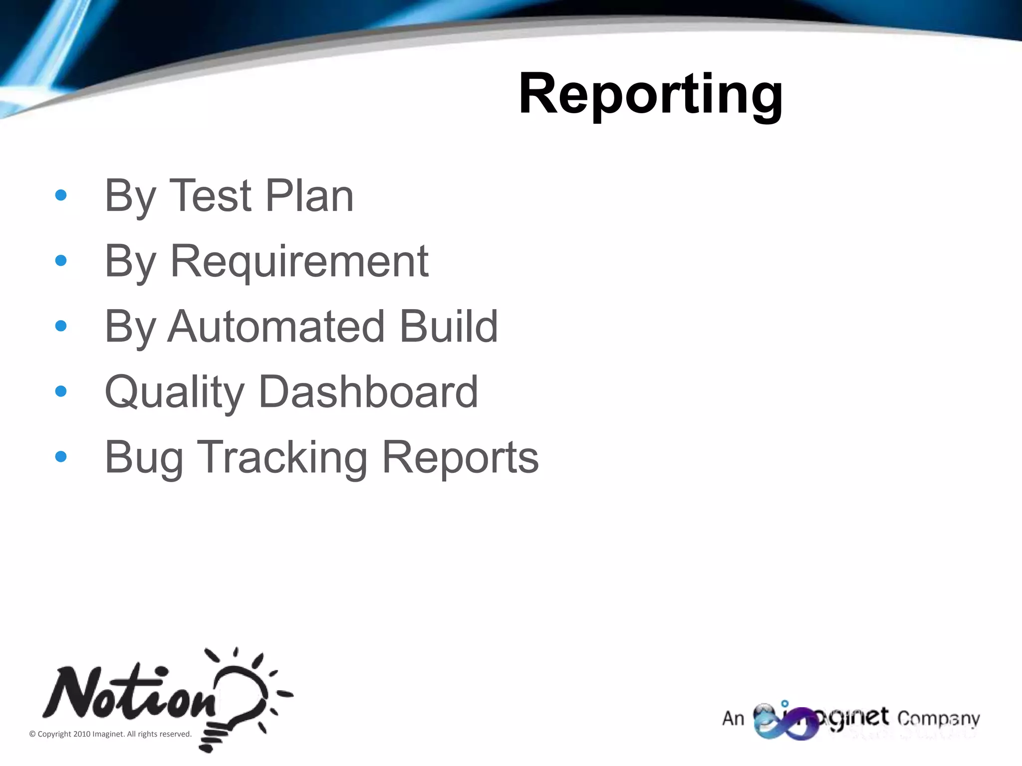 33Click on Create Bug