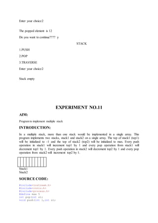 Lab manual data structure (cs305 rgpv) (usefulsearch.org) (useful ...