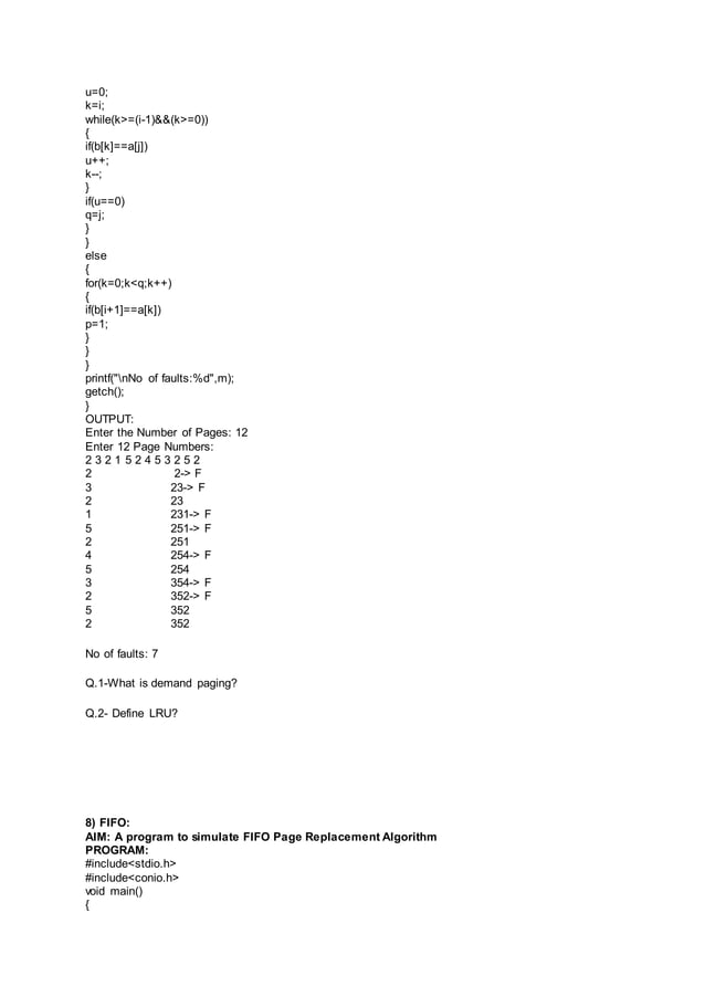 Lab manual operating system [cs 502 rgpv] (useful