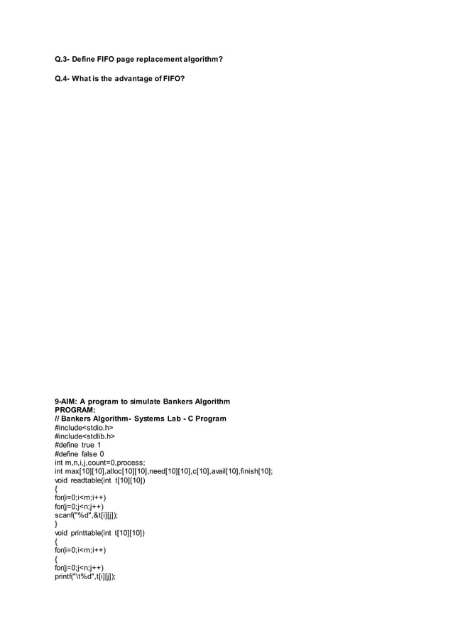 Lab manual operating system [cs 502 rgpv] (useful