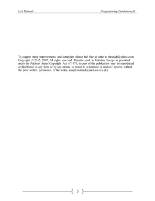 Lab manual programing | DOCX
