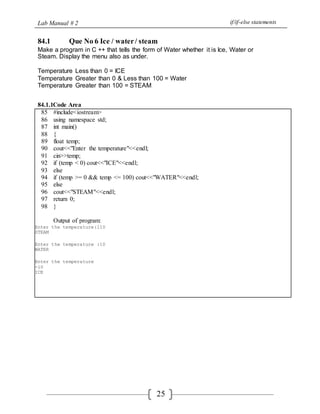 Lab manual programing | DOCX