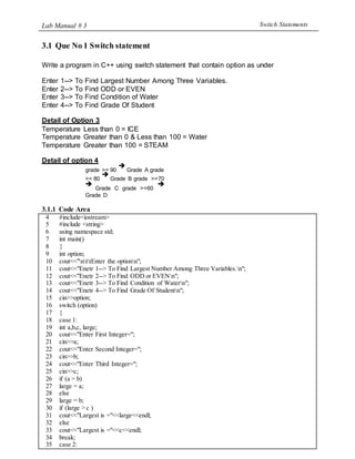 Lab manual programing | DOCX