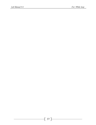 Lab manual programing | DOCX
