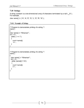 Lab manual programing | DOCX