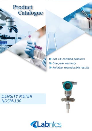 DENSITY METER
NDSM-100
 