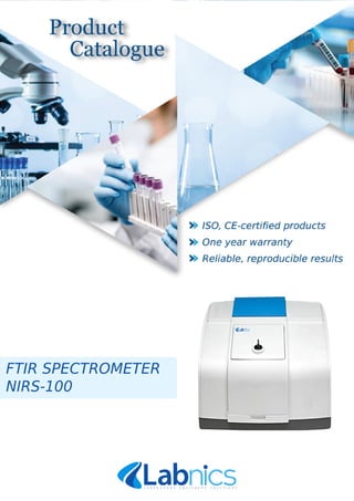 FTIR SPECTROMETER
NIRS-100
 