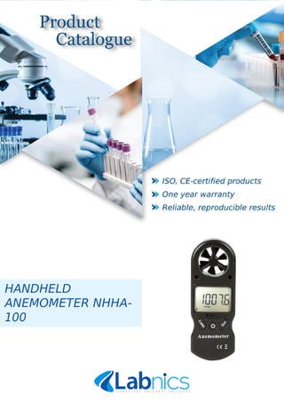 HANDHELD
ANEMOMETER NHHA-
100
 